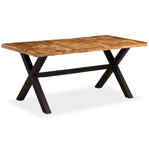 Rustika Rowe -  Dining Table Solid Acacia and Mango Wood 180x90x76 cm